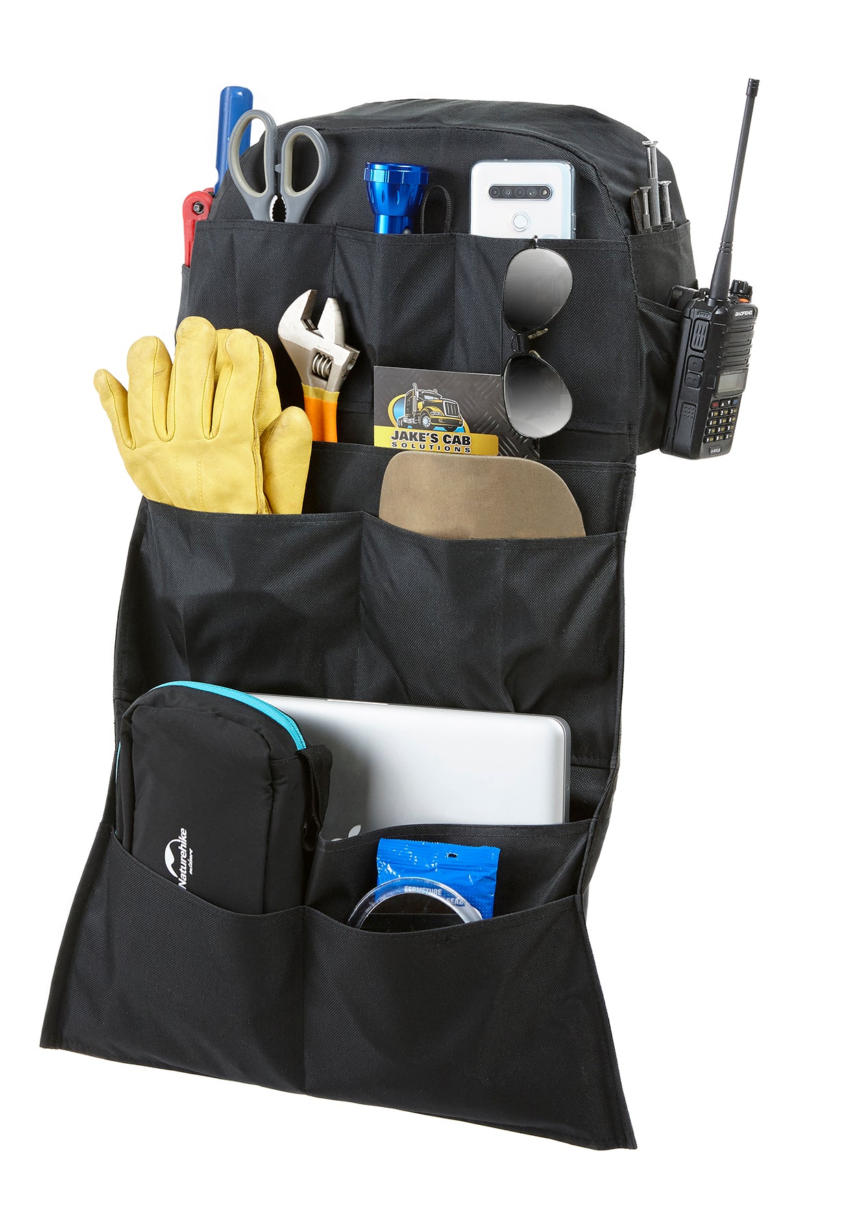 Semi Truck Seat Organizer 14 Pocket – Jakes Cab Solutions