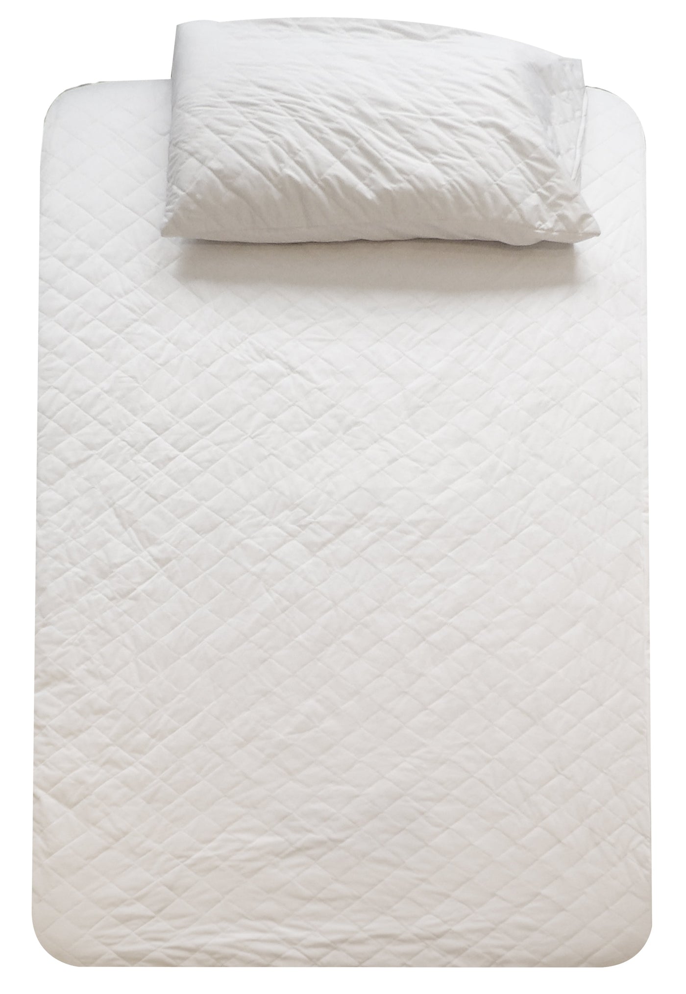 Premium semi-truck mattress protector fits sleeper cab mattresses with durable waterproof coverage and pillow protection