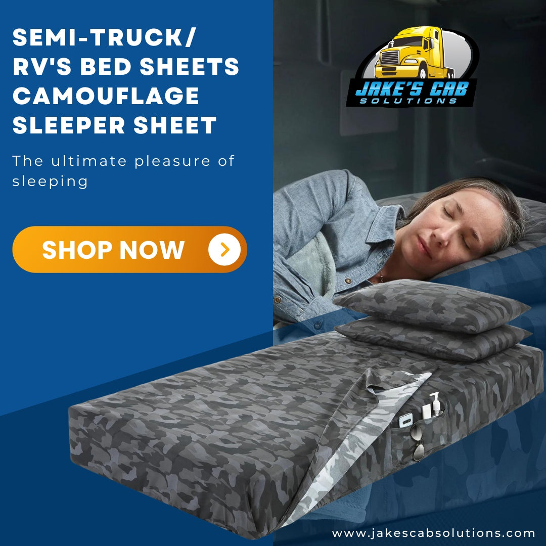 39 X 80 X 10 Inch Gray Bed Sheet For Freightliner Cascadia, Century,  Columbia, Coronado, Classic, FLD, M2 - 4 State Trucks