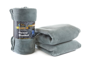 Polar fleece blanket fits semi truck mattress and sheets for cozy comfort