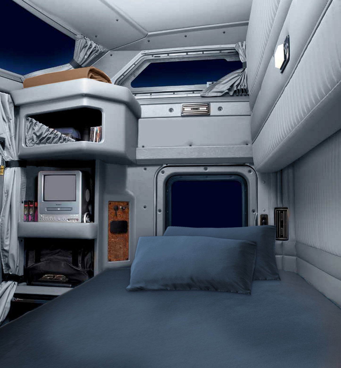 Blue Bed Sheets, Fits Semi-Truck/RV/Camper Mattresses – Assorted Sizes