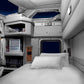 Semi Truck sleeper Silver Grey Bunk bed  Sheet Set/semi-truck Bed sheets
