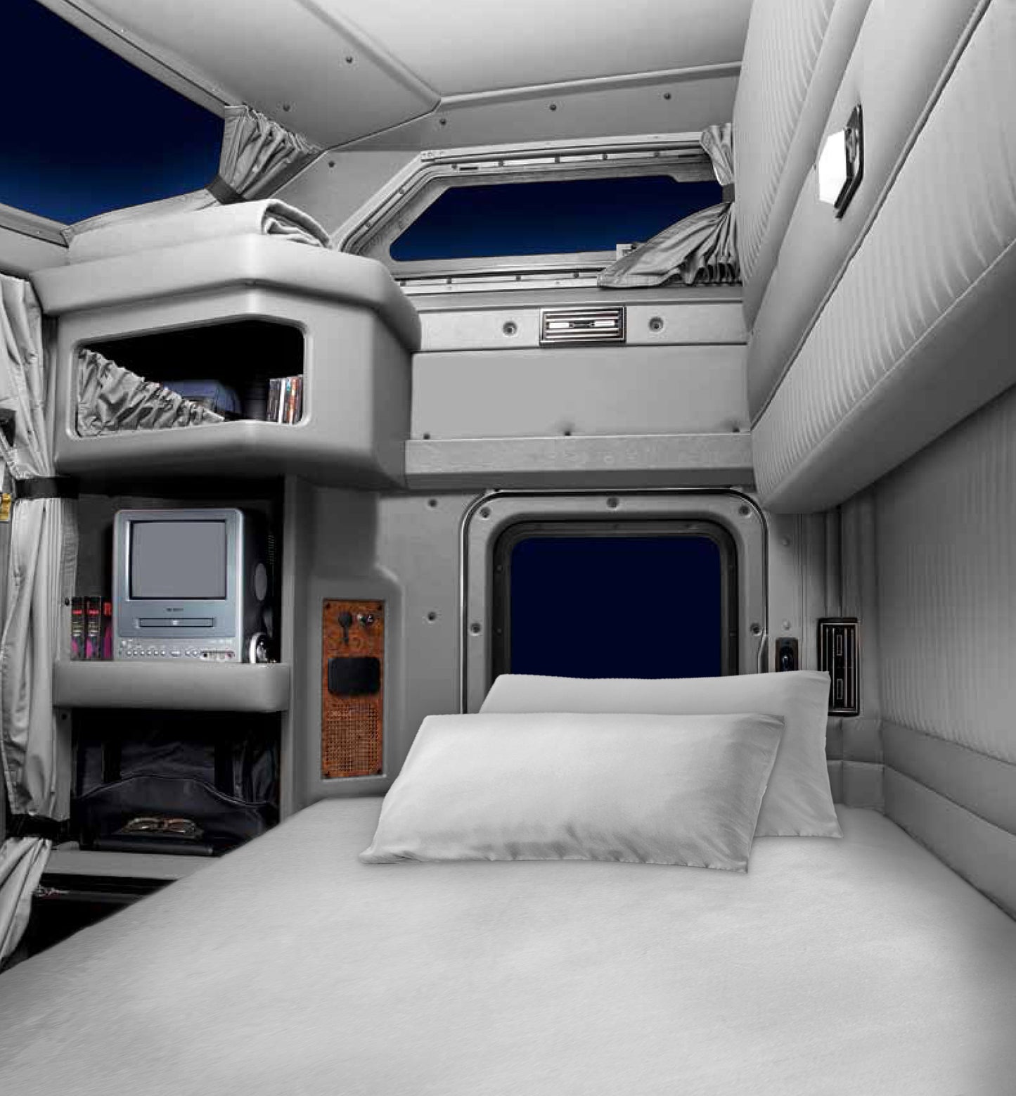 Semi Truck sleeper Silver Grey Bunk bed  Sheet Set/semi-truck Bed sheets