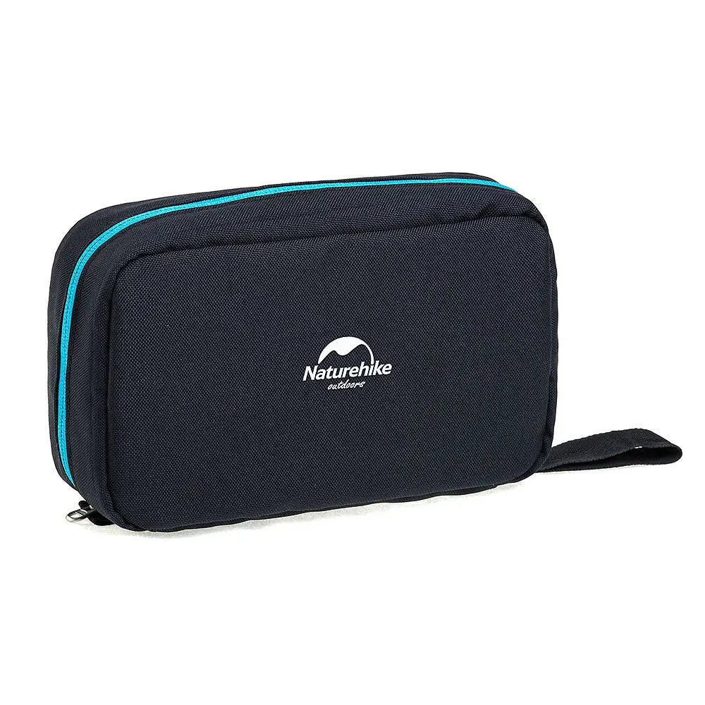 Hanging toiletry bag fits semi truck life, perfect travel organizer for truck sleepers