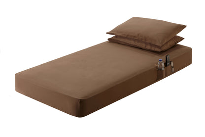 Brown Bed Sheets, Fits Semi-Truck/RV Mattresses – Assorted Sizes