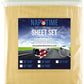 Mustard Bed Sheets (80"x54"x7.5") – Fits Semi-Truck/RV Mattresses